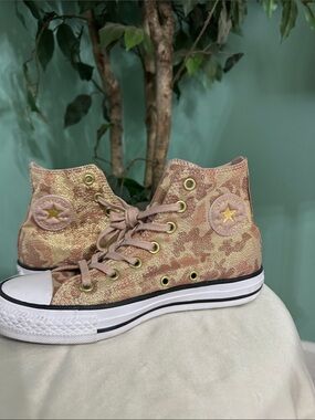 Converse Chuck Taylor All Star High Top - Metallic Lurex Camo